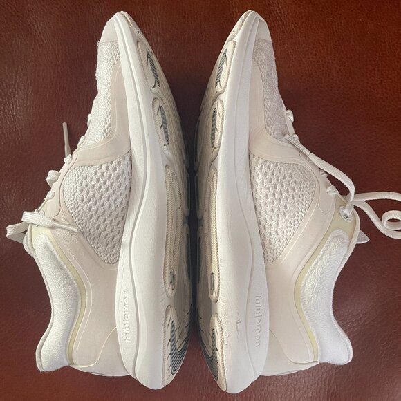 Lululemon Chargefeel Workout Low Top Women's White Sneakers Size: 7.5 - Picture 10 of 16